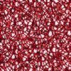 75% OFF Red Sequined Crocheted Lace Fabric 0.5m
